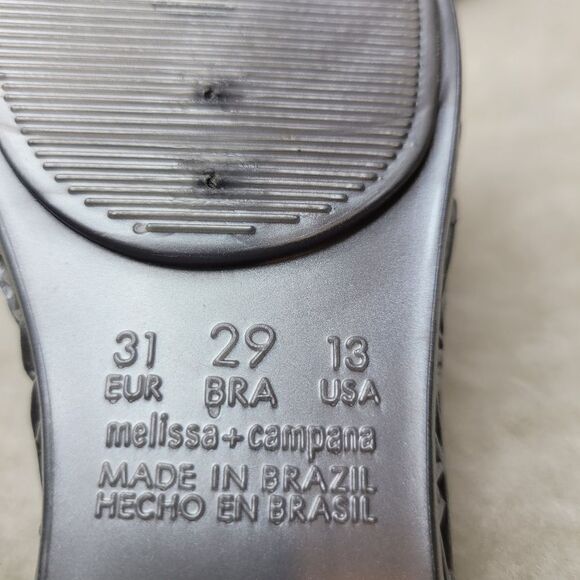 Campana Zig Zag Iv Inf 06458 Silver Kids Shoes Size 13 - Picture 8 of 8